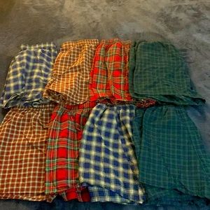 Bundle of 8 Mens Hanes Boxers